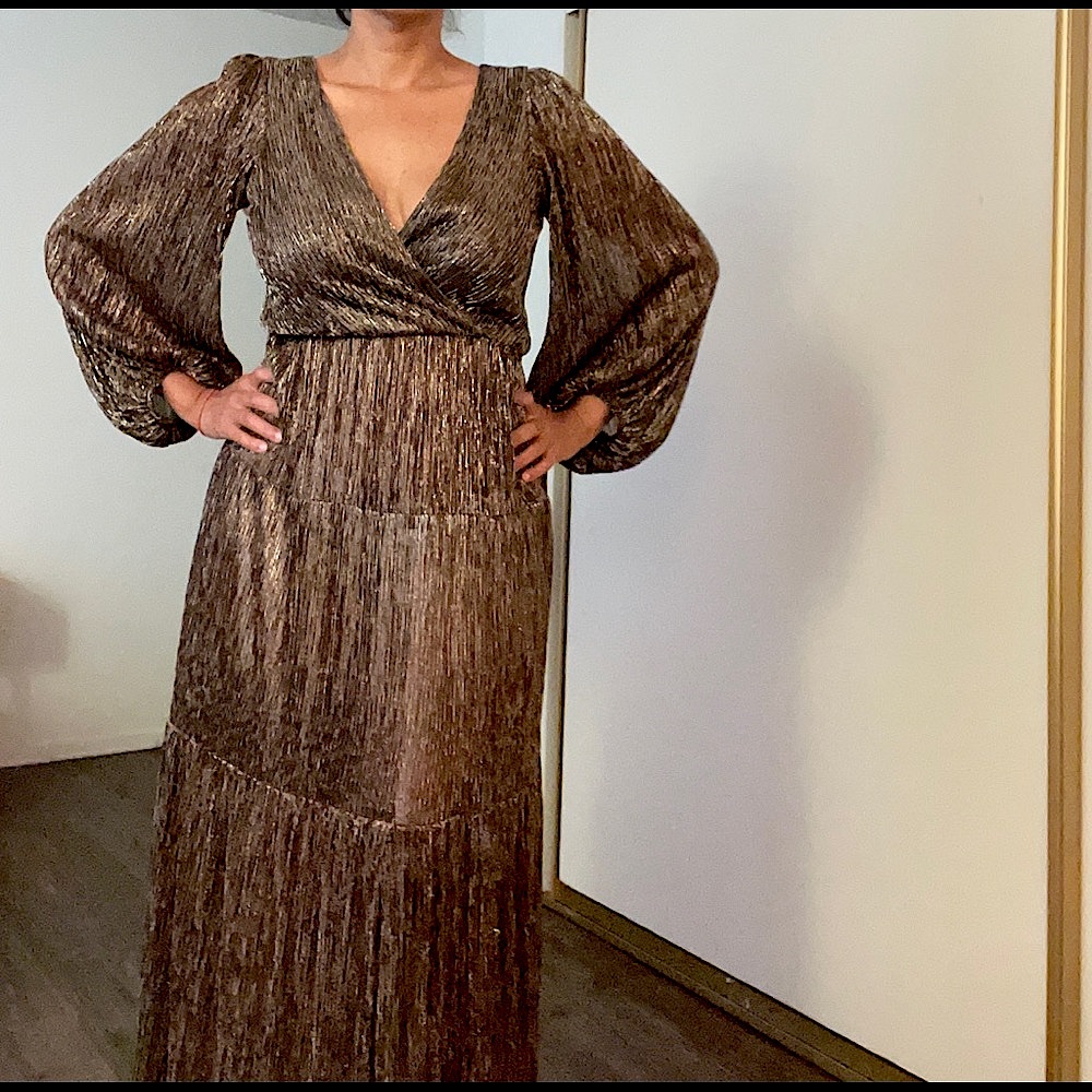 Gold Dress